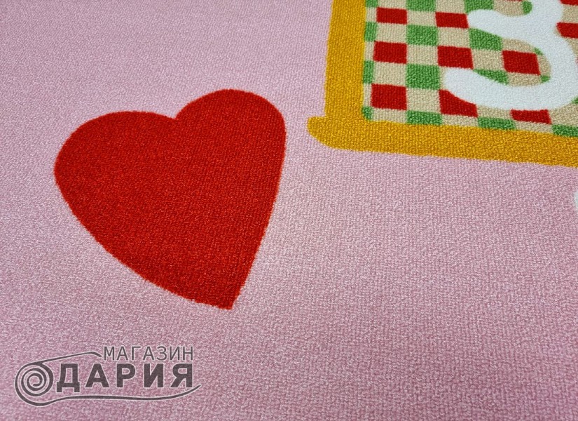 Мокетен килим ERIKA 8019 pink